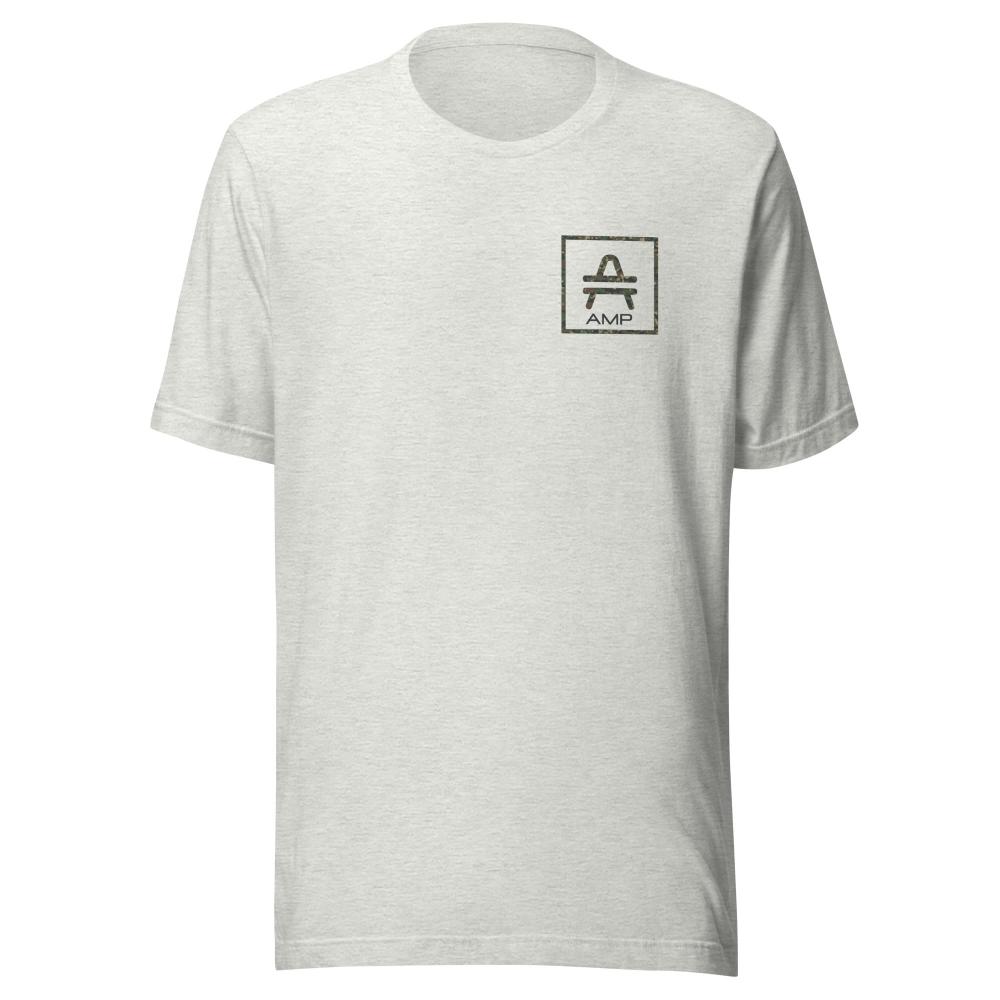 amp swag cam vibes t-shirt in Ash