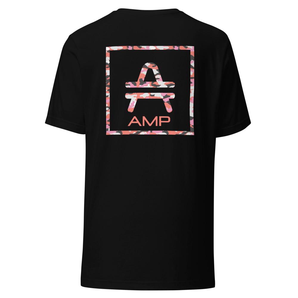 amp swag cam vibes t-shirt in black