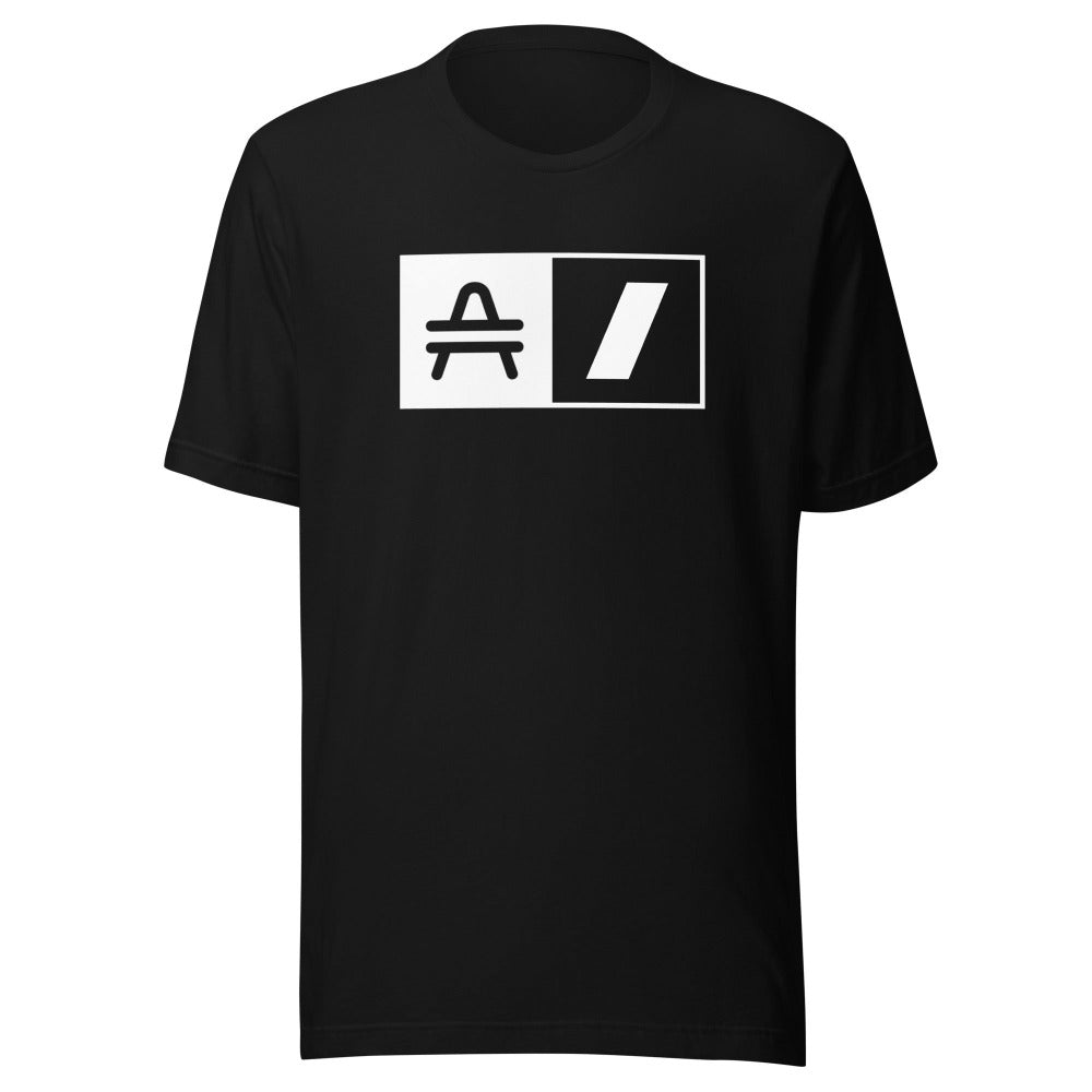 a black amp swagg amp + anvil t-shirt