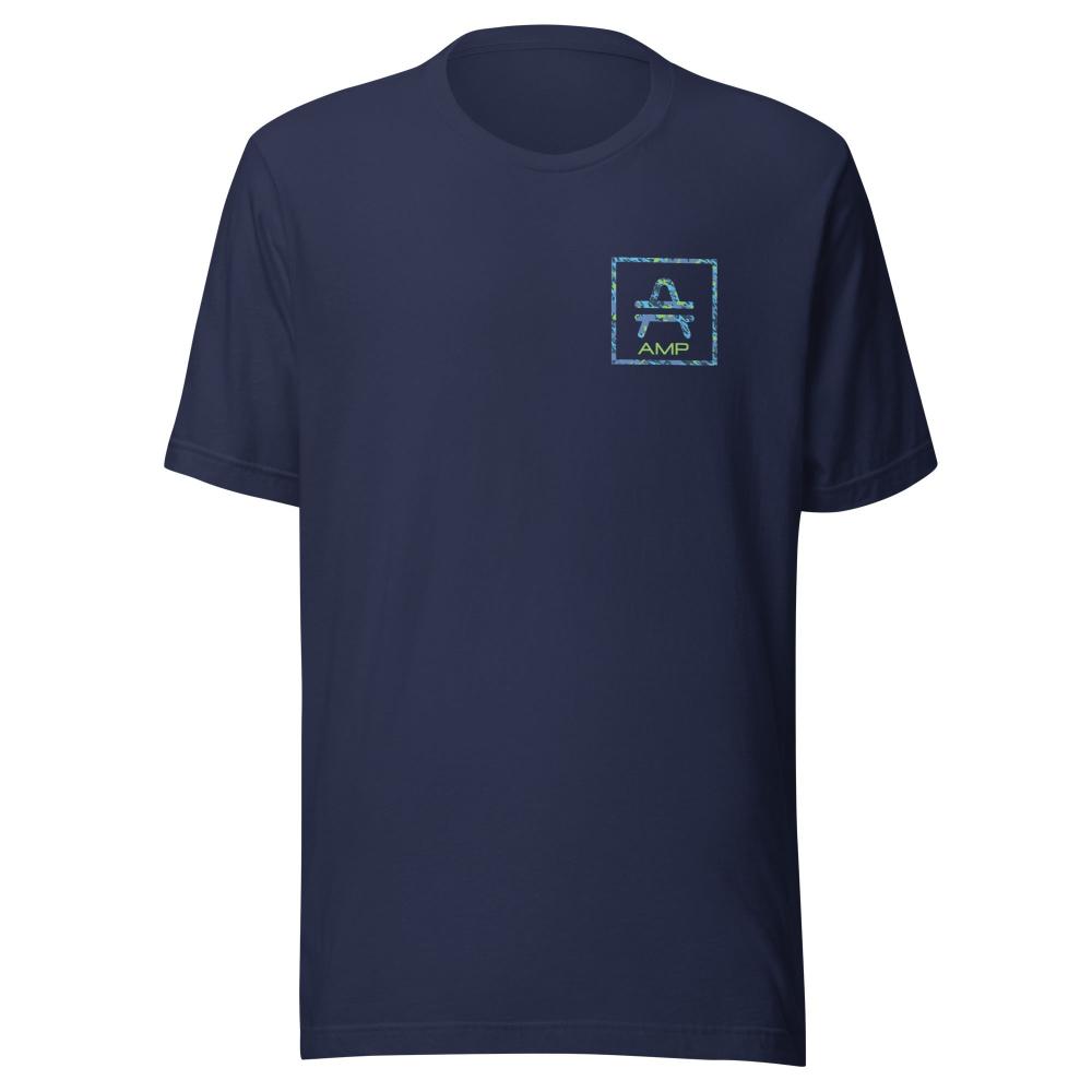 amp swag cam vibes t-shirt in navy
