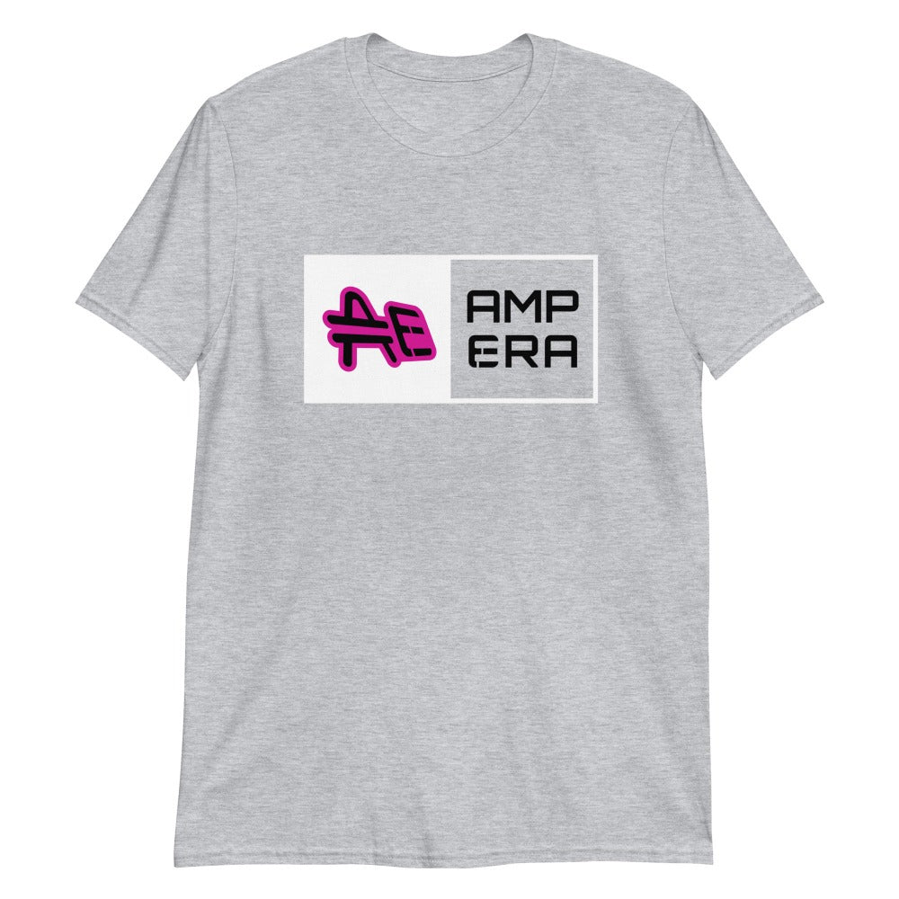 a grey AMP Swagg AMPERA T-shirt