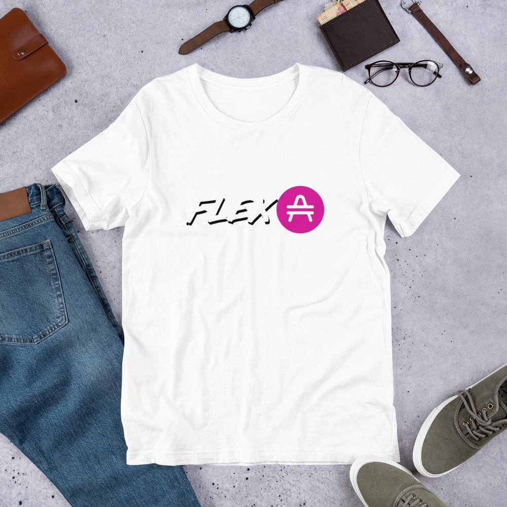 AMP Token Flexa T-Shirt in white on display