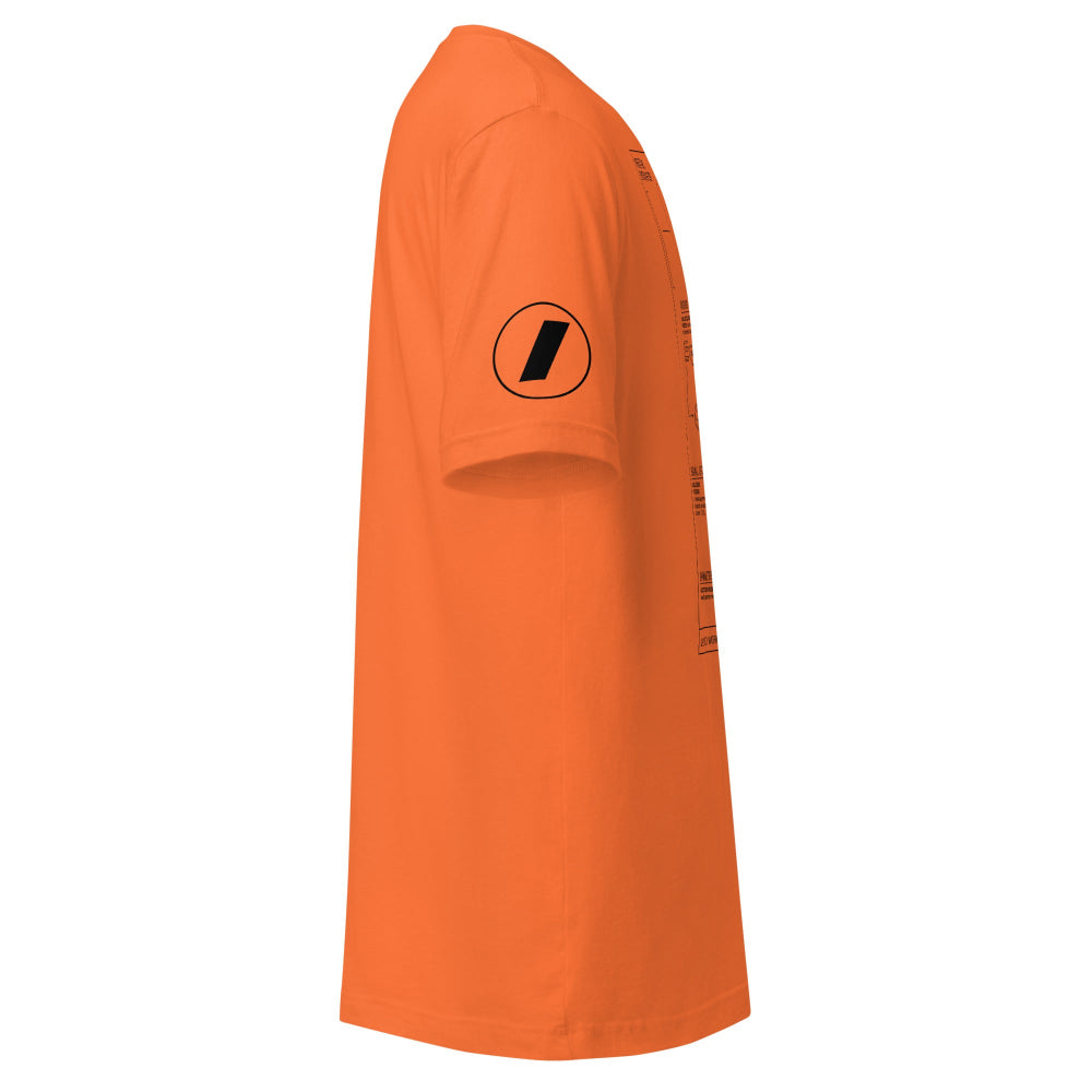 ANVL Blueprint T-Shirt in Orange