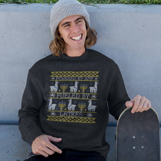 AMP Uglier Hanukkah Sweatshirt