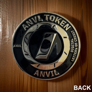 AMP + ANVL Token Minted Coin (Grade B)