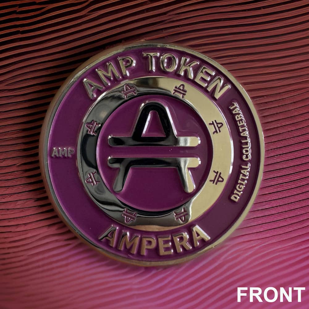 AMP + ANVL Token Minted Coin (Grade B)