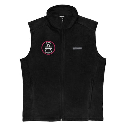 AMP Stenciled Logo Columbia Fleece Vest