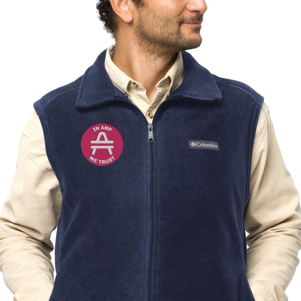 AMP OG Logo Columbia Fleece Vest
