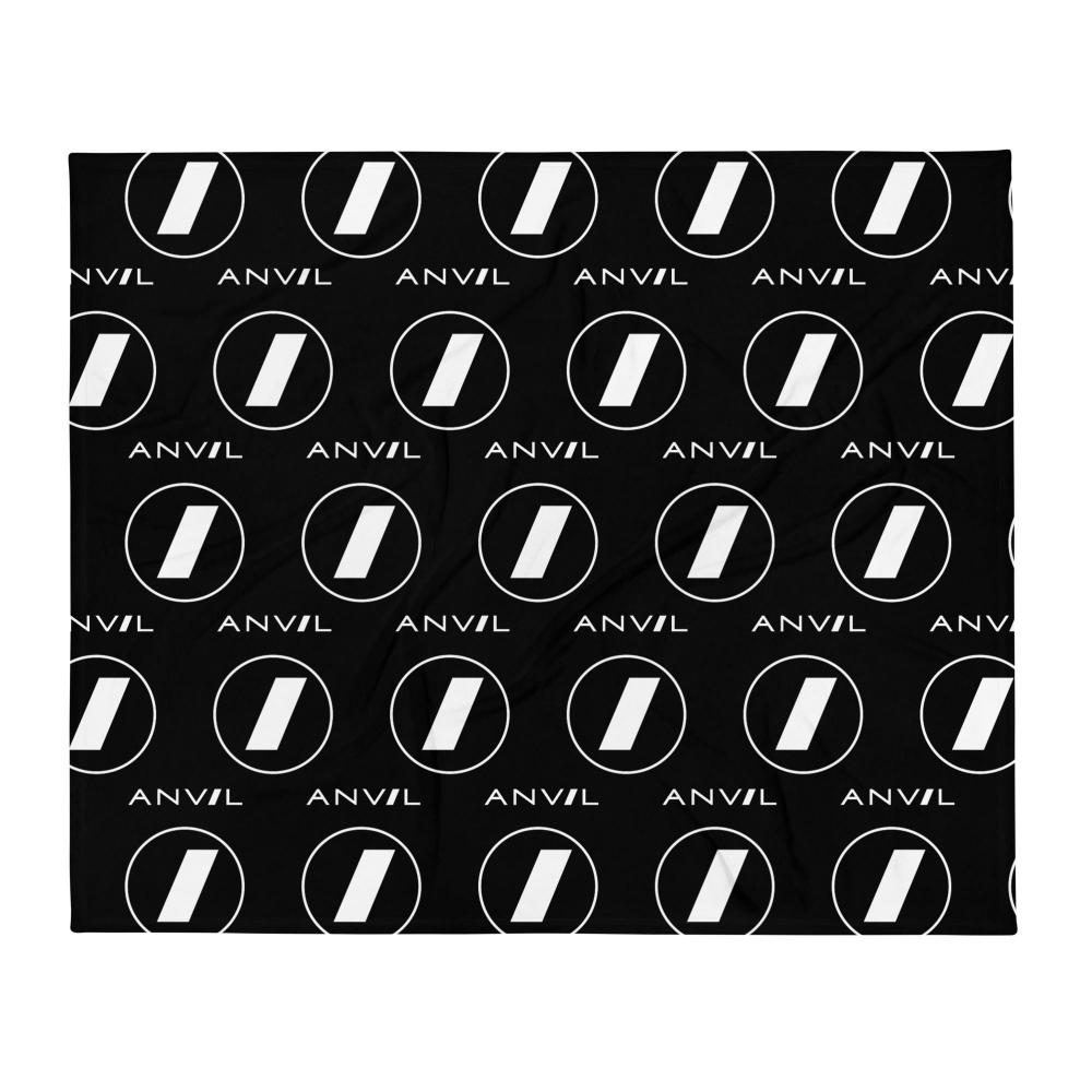 anvl amp swagg black and white throw blanket