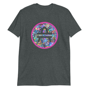 a dark heather amp swagg mosaic t-shirt