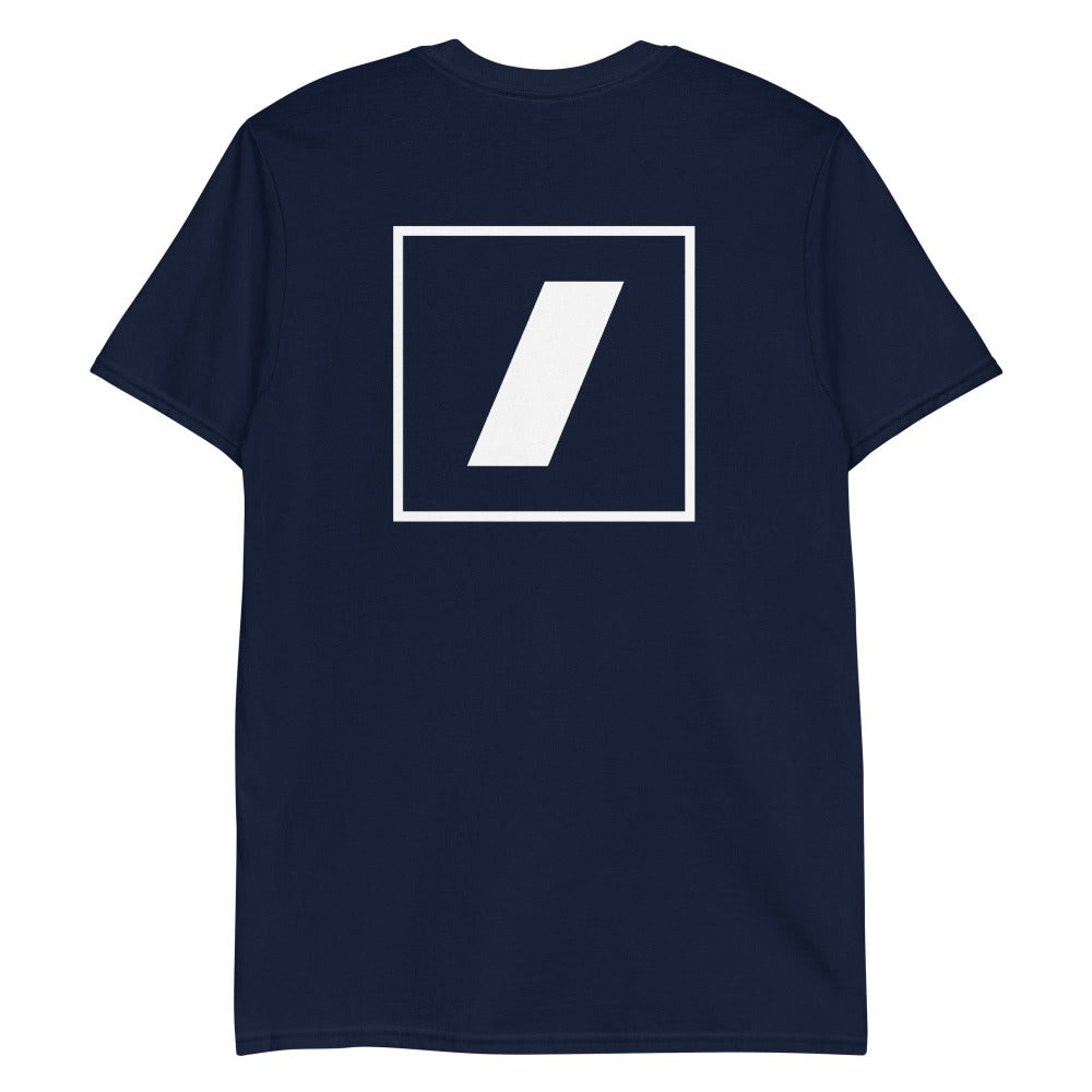an amp swagg anvil t-shirt in navy