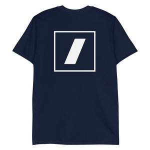 an amp swagg anvil t-shirt in navy