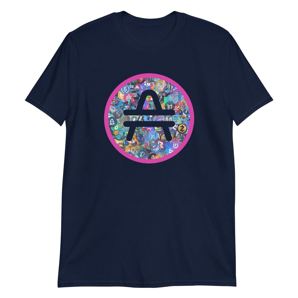 a navy amp swagg mosaic t-shirt