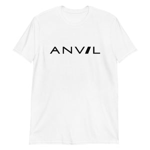 an amp swagg anvil t-shirt in white