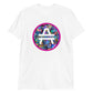 a white amp swagg mosaic t-shirt