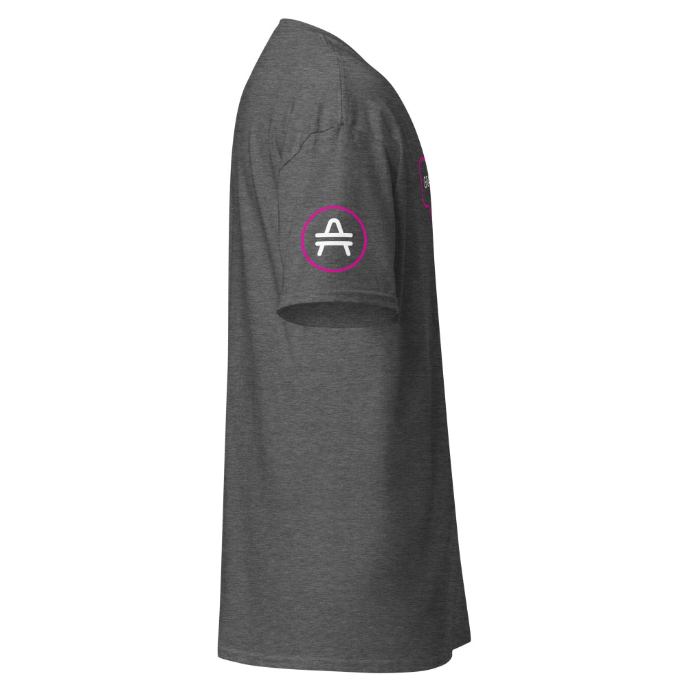 an AMP swagg gradually t-shirt in dark heather