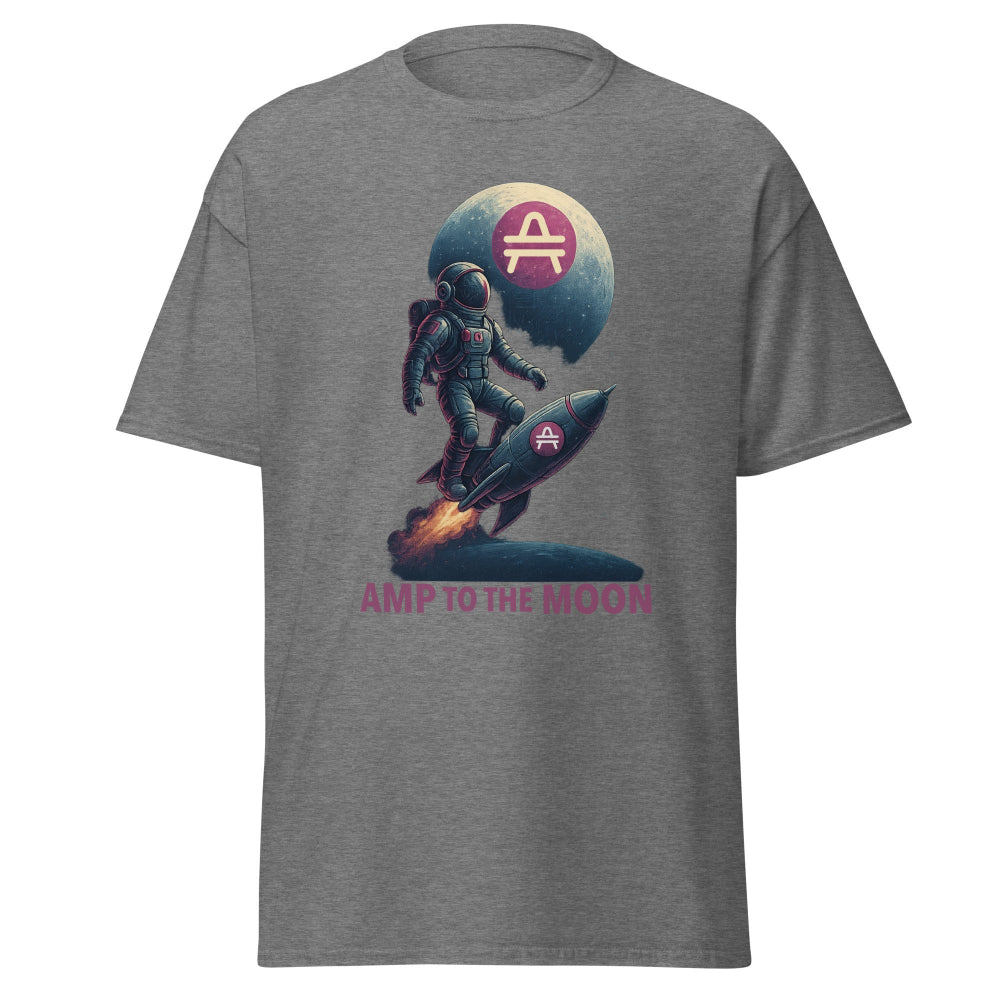 AMP Swagg Amp to the moon t-shirt in graphite