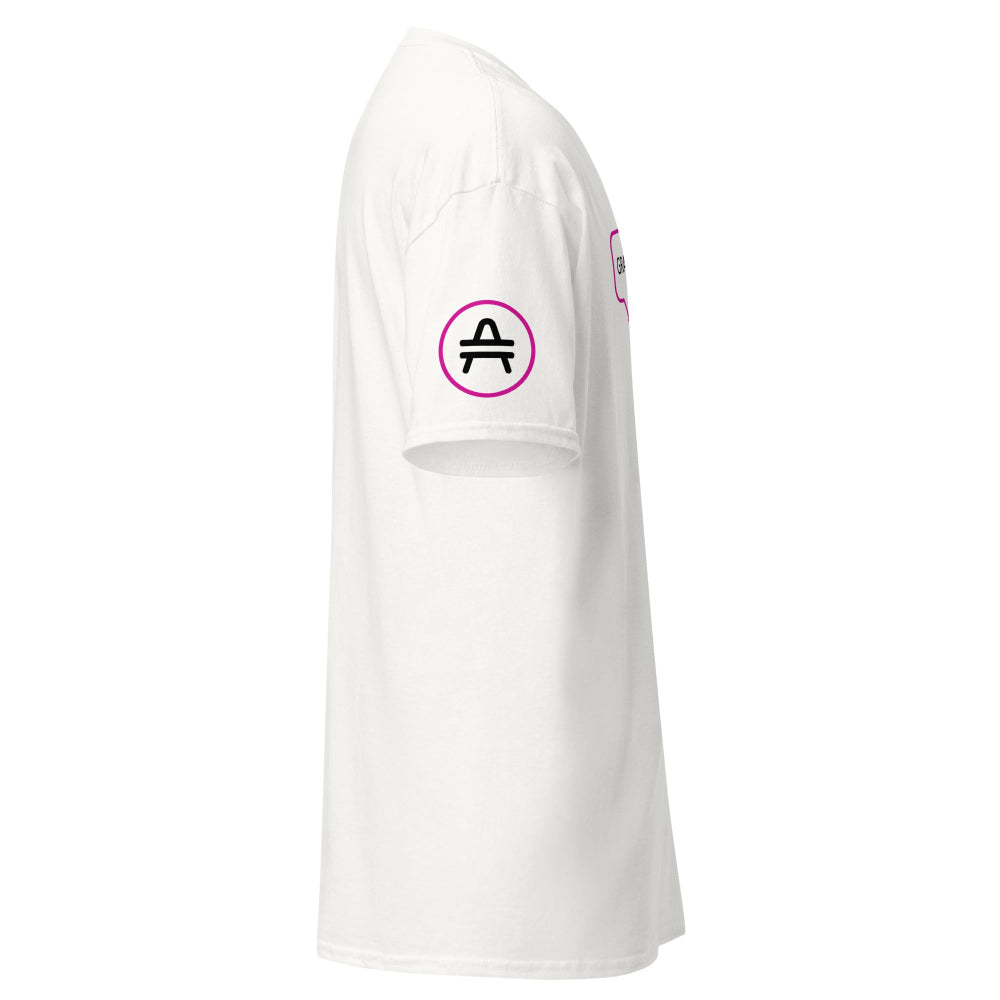 an AMP swagg gradually t-shirt in white