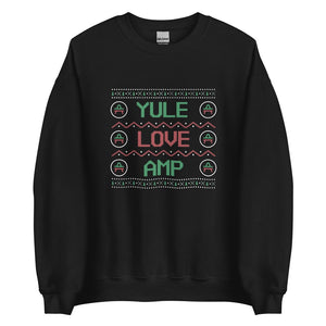 an amp swagg ugly xmax sweatshirt in black