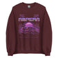 amp swagg ampera throwback sweatshirt in maroon