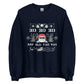 amp sweagg uglier x mas sweatshirt in navy