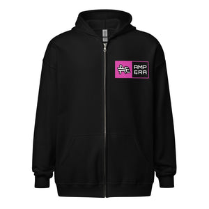 an amp swagg ampera zip hoodie in black