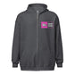 an amp swagg ampera zip hoodie in dark heather