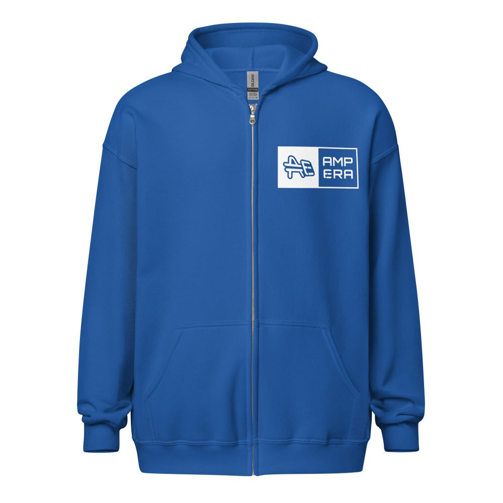 an amp swagg ampera zip hoodie in royal blue