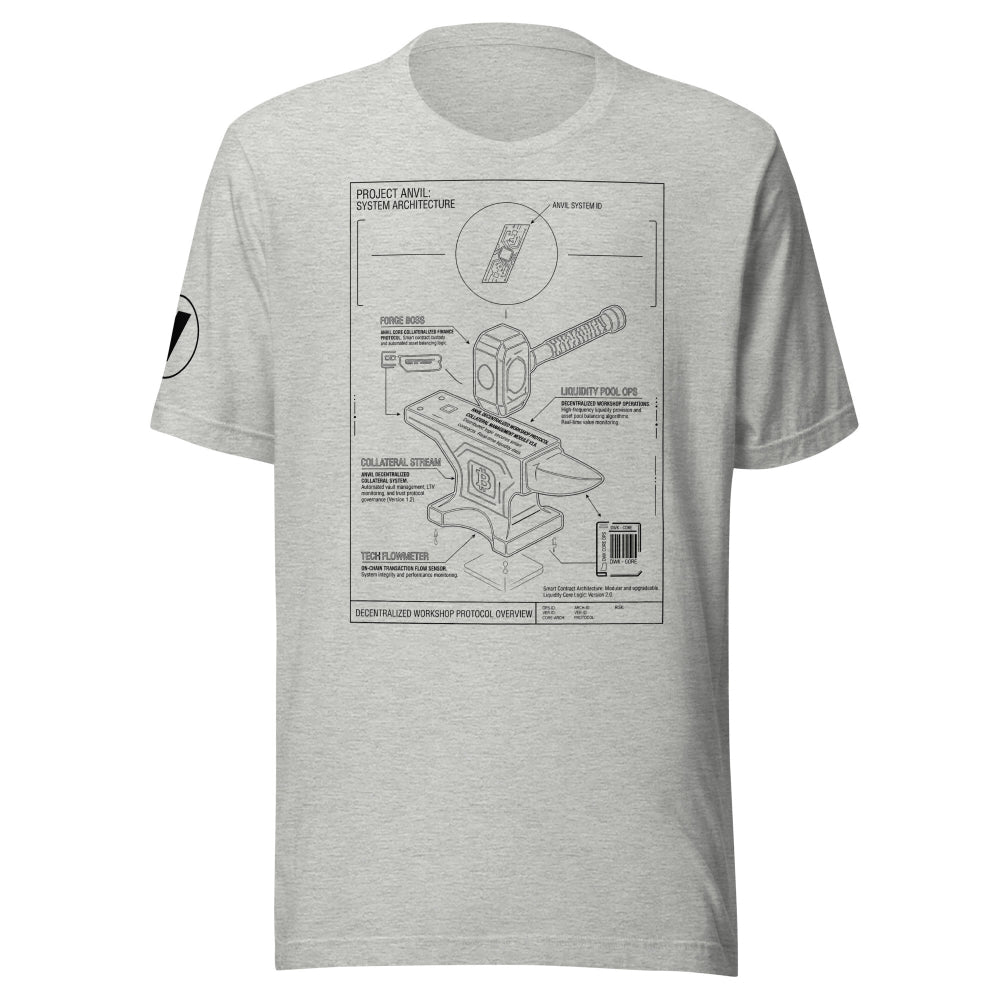 ANVL Blueprint T-Shirt in Grey