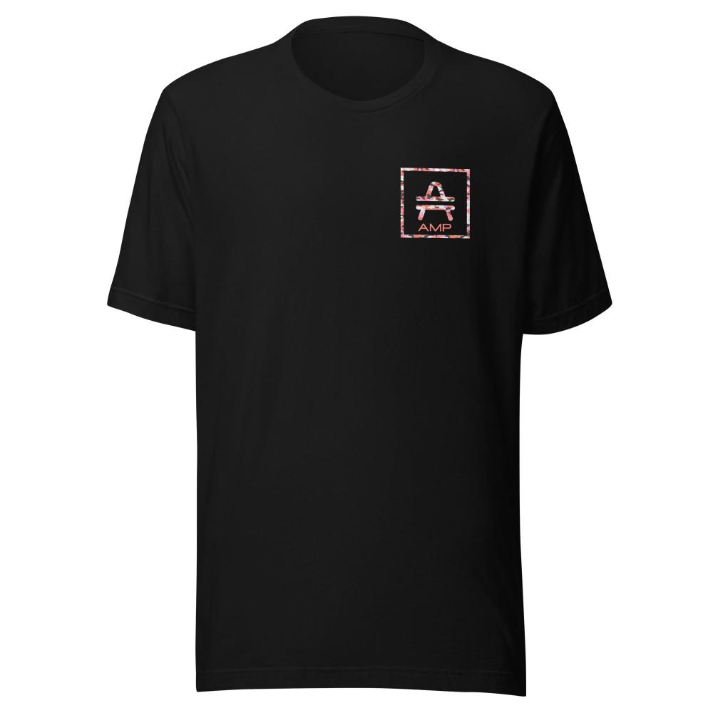 amp swag cam vibes t-shirt in black