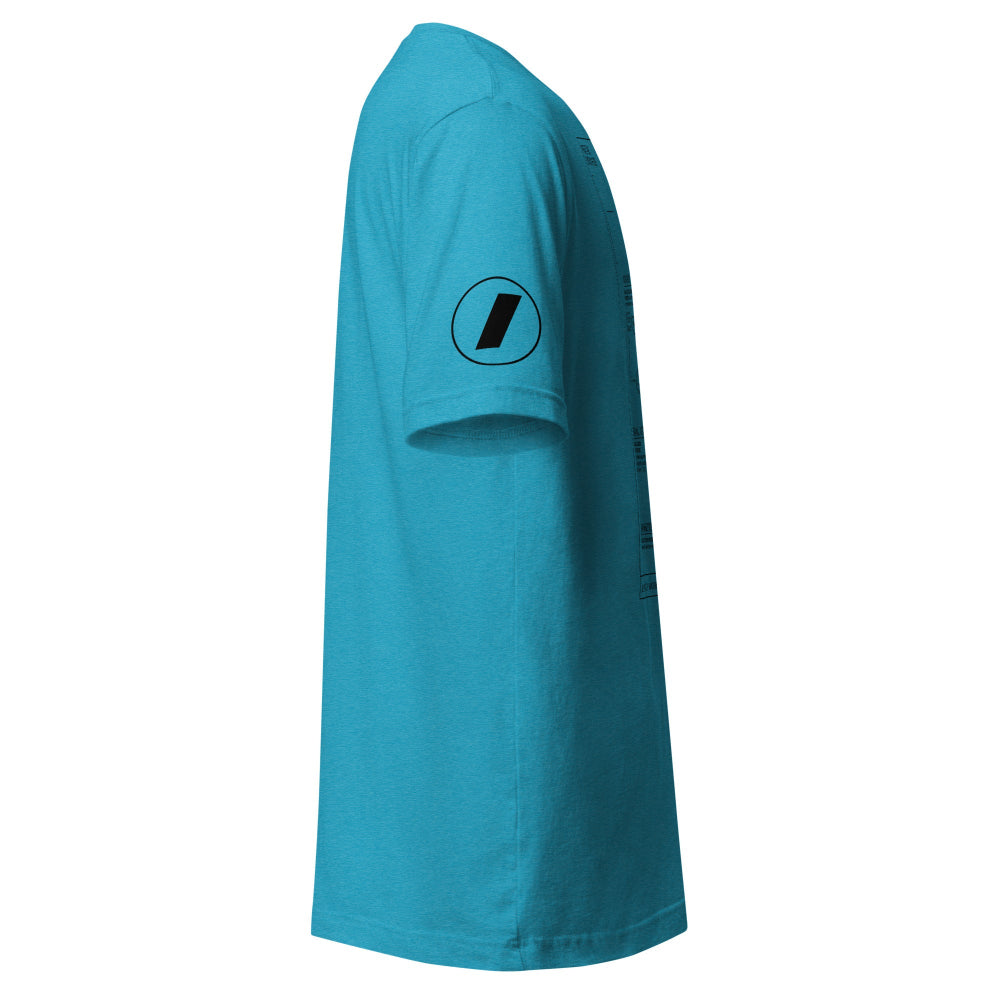 ANVL Blueprint T-Shirt in Aqua