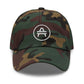 A camo AMP Token AMP Swagg alt-logo cap