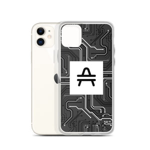 AMP Token Square Circuit Alt-logo iPhone Case