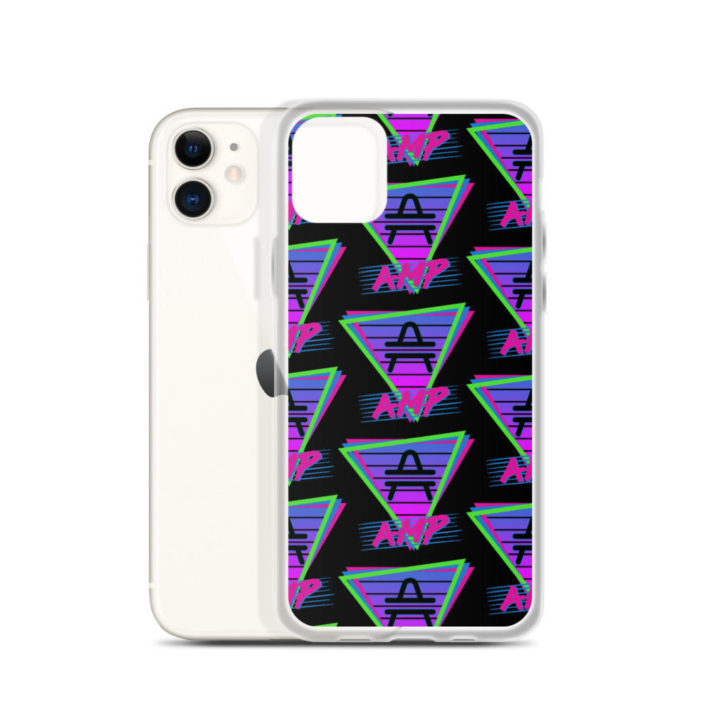 AMP Token Retro Vice Night iPhone Case