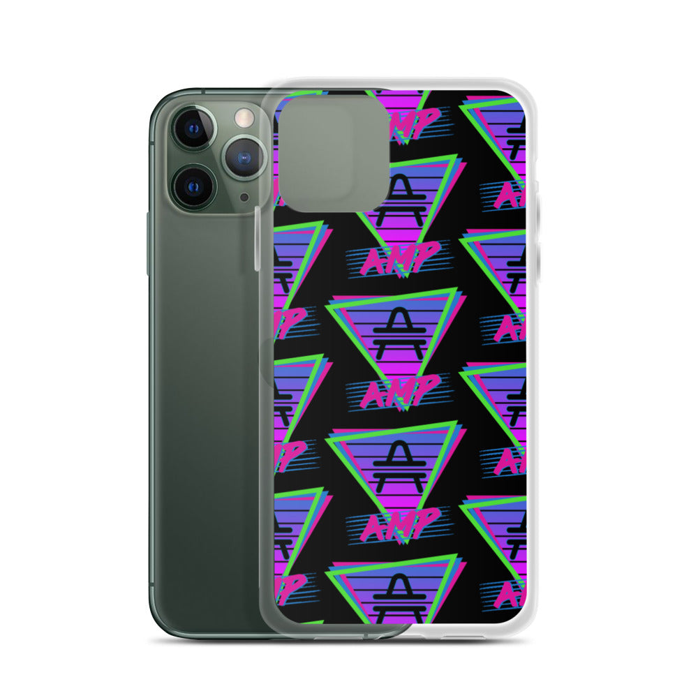 AMP Token Retro Vice Night iPhone Case