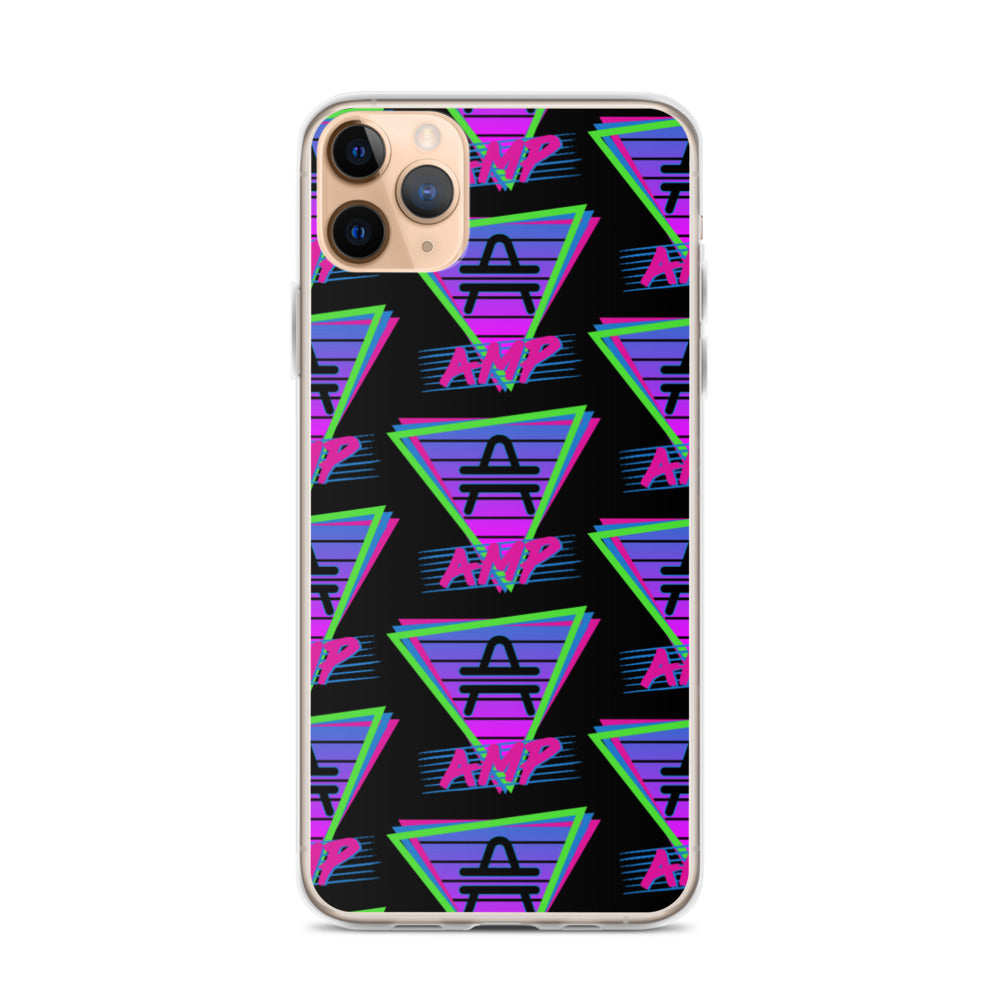 AMP Token Retro Vice Night iPhone Case