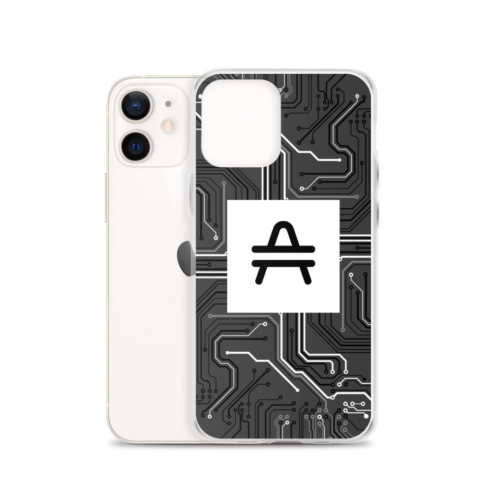 AMP Token Square Circuit Alt-logo iPhone Case