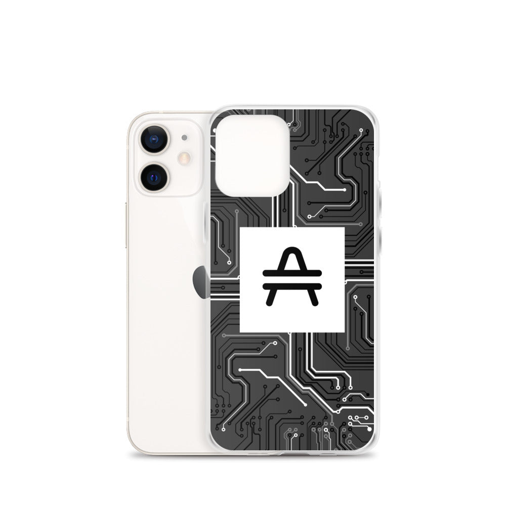 AMP Token Square Circuit Alt-logo iPhone Case