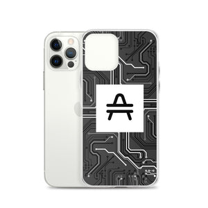 AMP Token Square Circuit Alt-logo iPhone Case