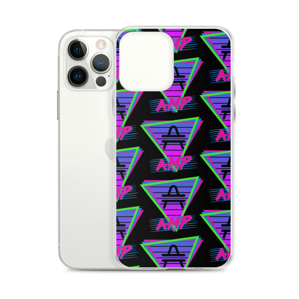 AMP Token Retro Vice Night iPhone Case