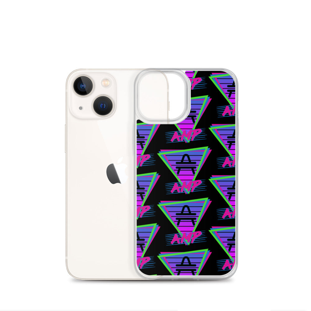 AMP Token Retro Vice Night iPhone Case