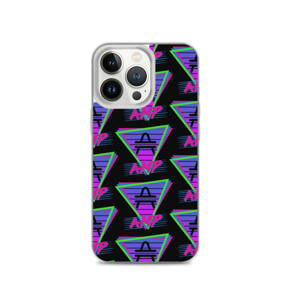 AMP Token Retro Vice Night iPhone Case