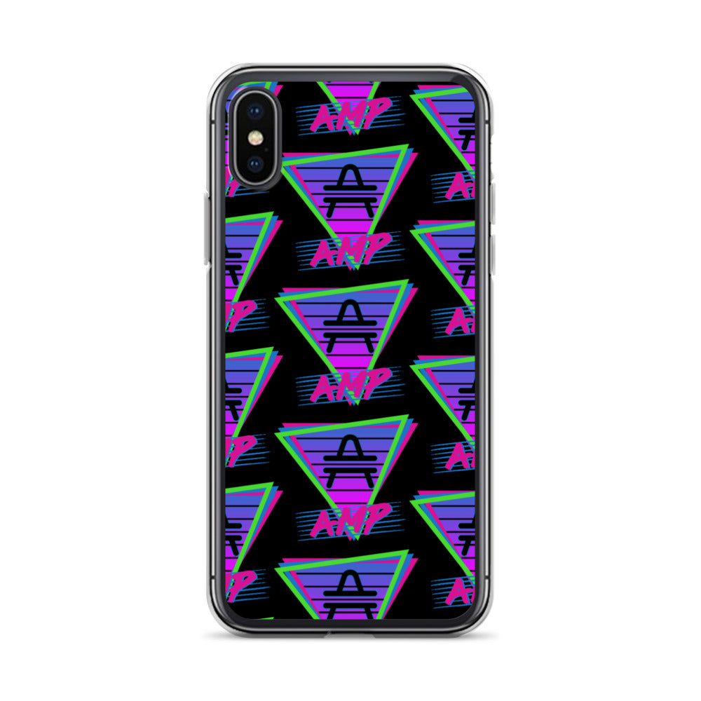 AMP Token Retro Vice Night iPhone Case