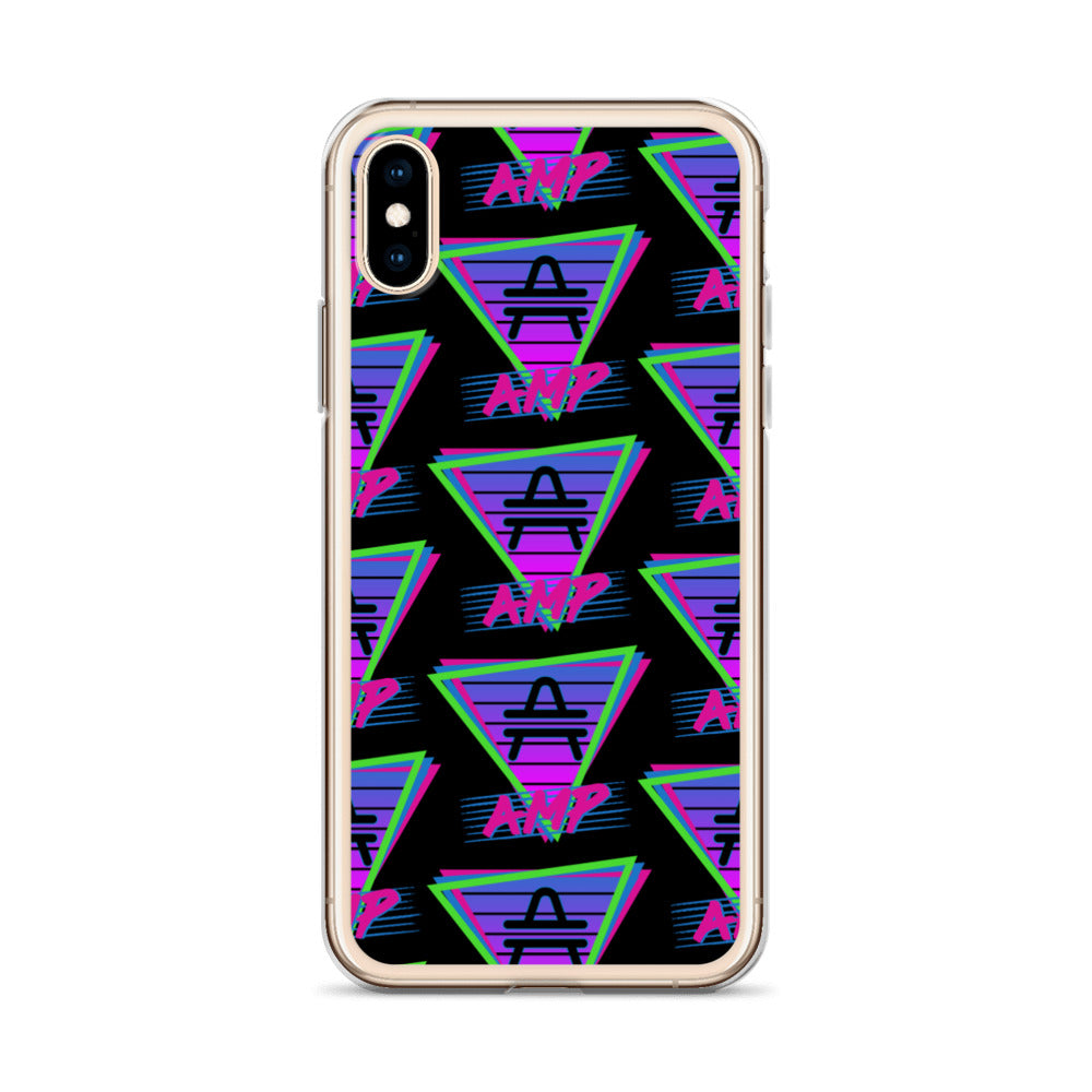 AMP Token Retro Vice Night iPhone Case