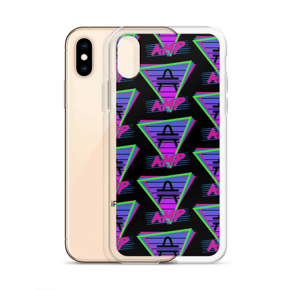 AMP Token Retro Vice Night iPhone Case