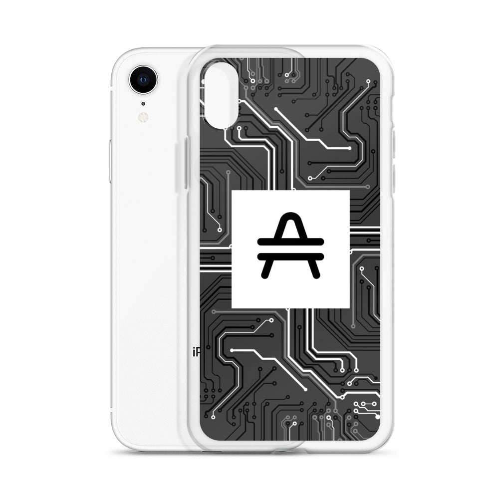 AMP Token Square Circuit Alt-logo iPhone Case