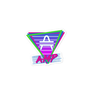  a 3 x 3 AMP Swagg Retro Vice Nights Sticker