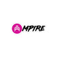 AMP Token Ampire Sticker in a meidum size on display