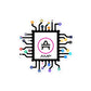 a 4 x 4 AMP Swagg CPU sticker