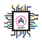 a 5.5 x 5.5 AMP Swagg CPU sticker